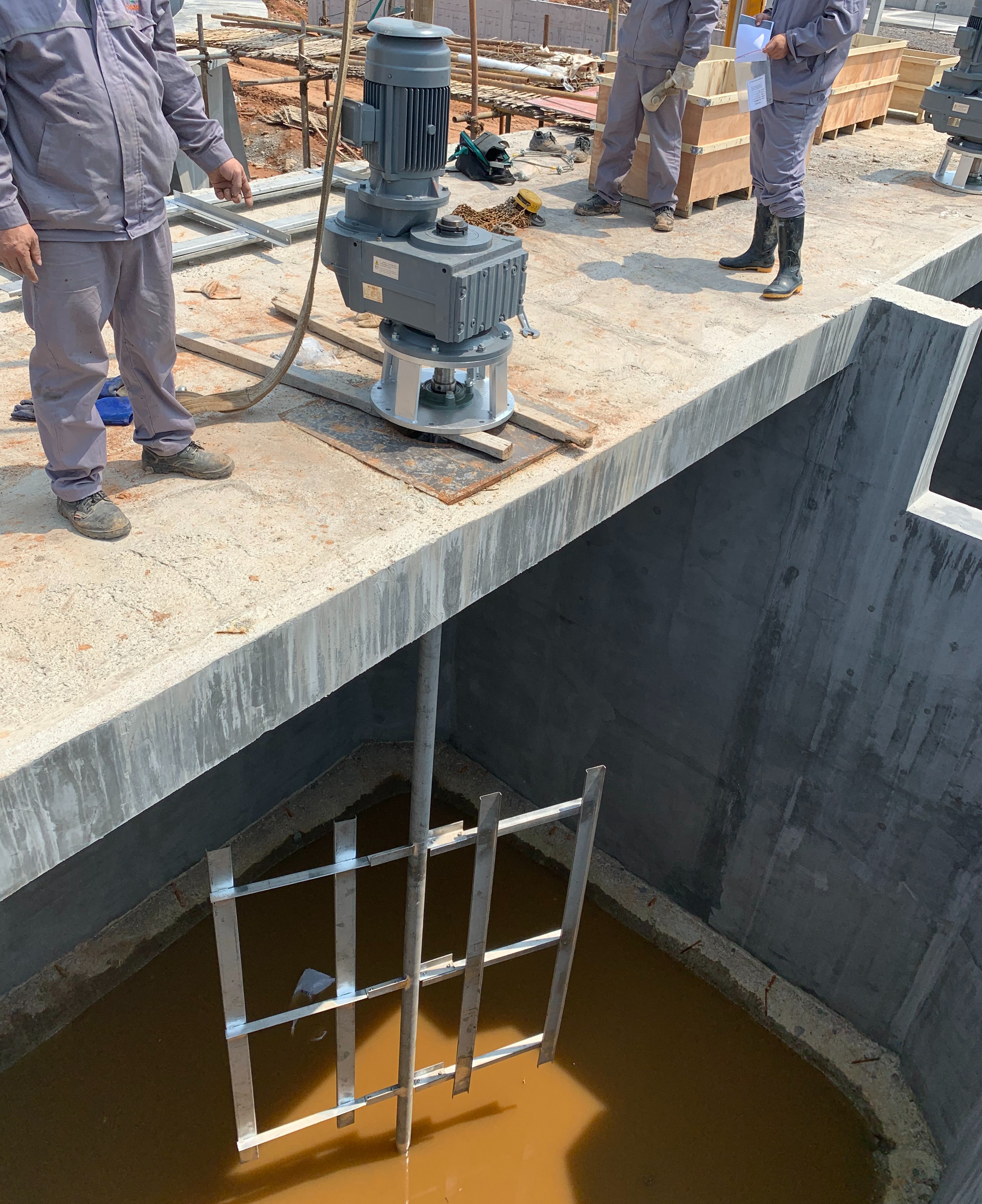 框式攪拌機：高效混合解決方案在環(huán)保工程中的應(yīng)用