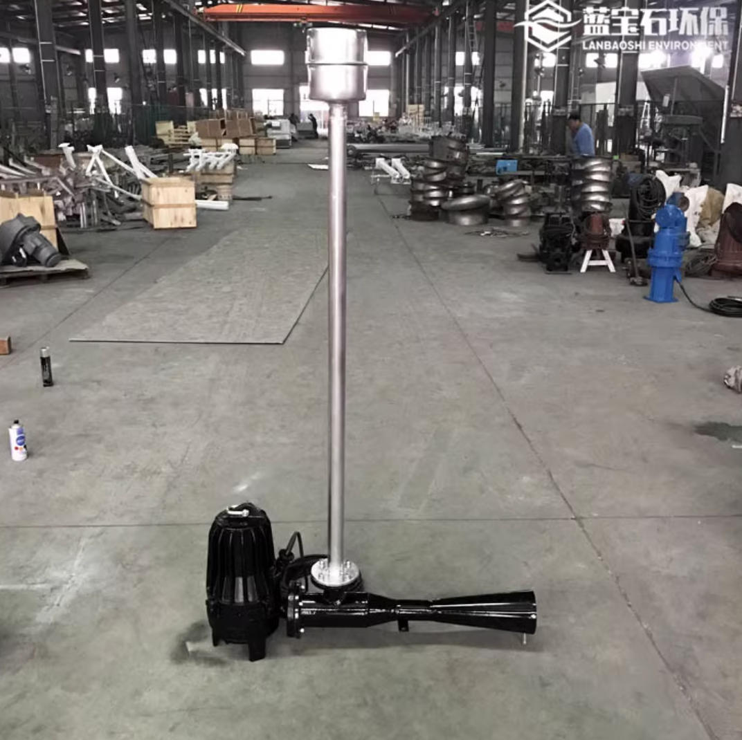 南京藍(lán)寶石環(huán)保與廣西企業(yè)攜手，潛水射流曝氣機(jī)助力污水處理項目高效運行